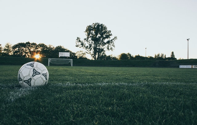 wide view of a soccer field