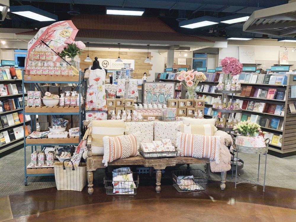Inside view of the Mariners Church Bookstore
