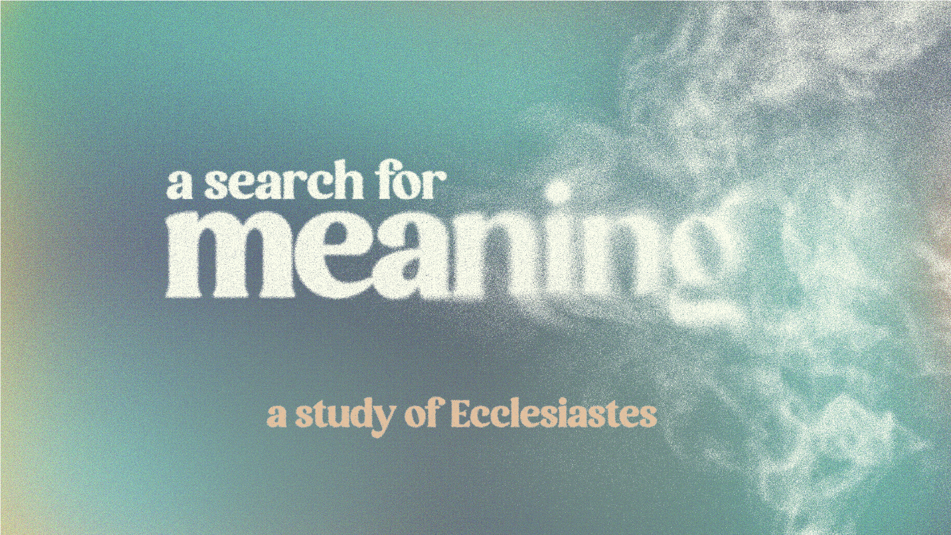 Meaning in the Meaningless